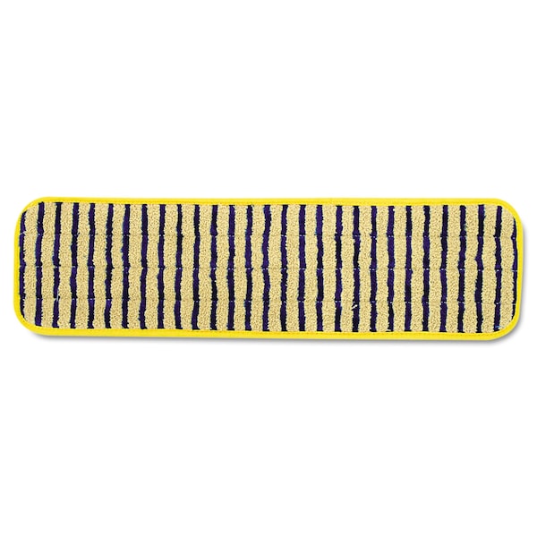 Rubbermaid Commercial Medium Scrubber Pad, Yellow, Microfiber, PK6 FGQ81000YL00 - main